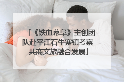 《铁血幕阜》主创团队赴平江石牛寨镇考察 共商文旅融合发展