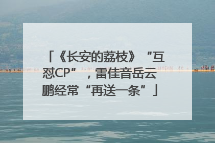 《长安的荔枝》“互怼CP”，雷佳音岳云鹏经常“再送一条”