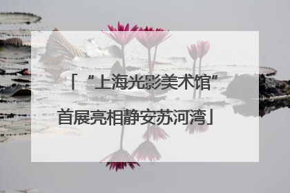 “上海光影美术馆”首展亮相静安苏河湾