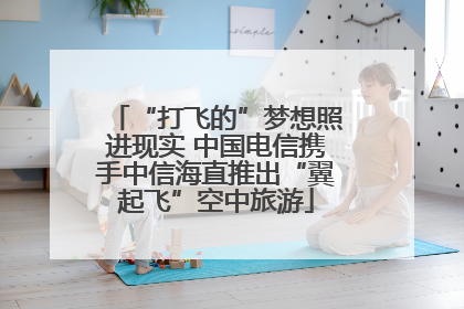 “打飞的”梦想照进现实 中国电信携手中信海直推出“翼起飞”空中旅游
