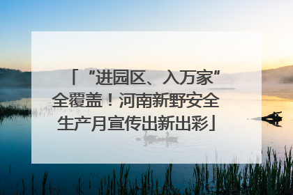 “进园区、入万家”全覆盖！河南新野安全生产月宣传出新出彩