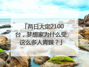 两日大定2100台，梦想家为什么受这么多人青睐？