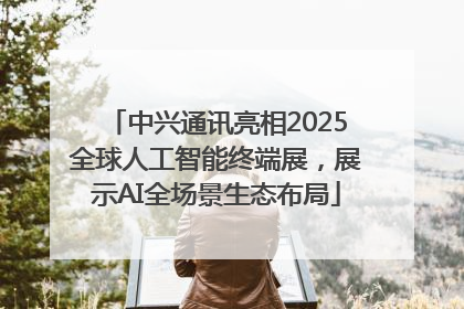 中兴通讯亮相2025全球人工智能终端展，展示AI全场景生态布局