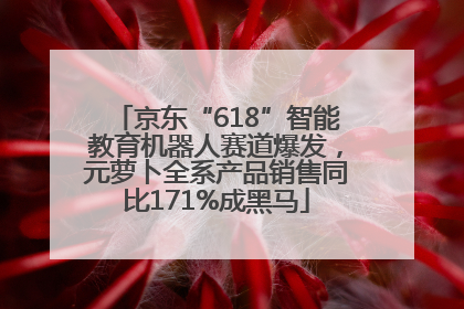 京东“618”智能教育机器人赛道爆发，元萝卜全系产品销售同比171%成黑马