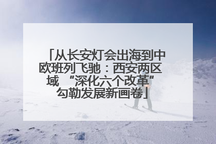 从长安灯会出海到中欧班列飞驰：西安两区域 “深化六个改革” 勾勒发展新画卷