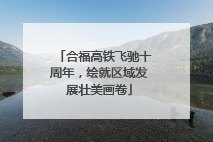 合福高铁飞驰十周年，绘就区域发展壮美画卷
