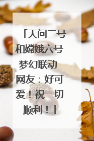天问二号和嫦娥六号梦幻联动 网友：好可爱！祝一切顺利！