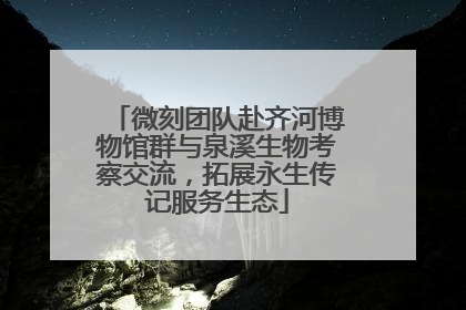 微刻团队赴齐河博物馆群与泉溪生物考察交流，拓展永生传记服务生态