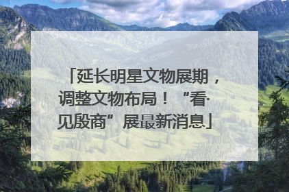 延长明星文物展期，调整文物布局！“看·见殷商”展最新消息