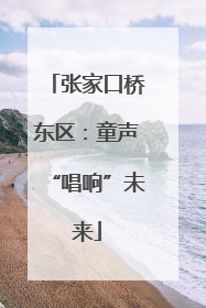 张家口桥东区：童声“唱响”未来