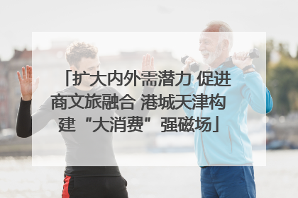 扩大内外需潜力 促进商文旅融合 港城天津构建“大消费”强磁场