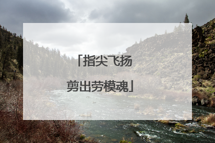 指尖飞扬 剪出劳模魂