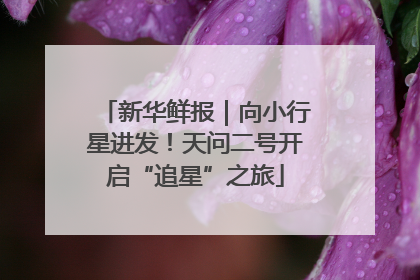 新华鲜报｜向小行星进发！天问二号开启“追星”之旅