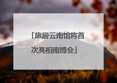 旅居云南馆将首次亮相南博会