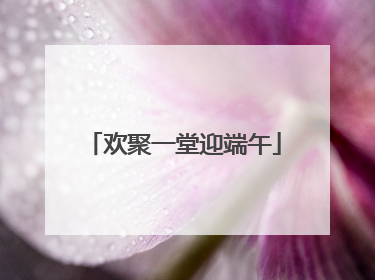 欢聚一堂迎端午