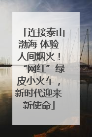连接泰山渤海 体验人间烟火！“网红”绿皮小火车，新时代迎来新使命