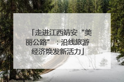 走进江西靖安“美丽公路”：沿线旅游经济焕发新活力