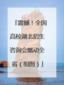 震撼！全国高校湖北招生咨询会燃动全省（组图）