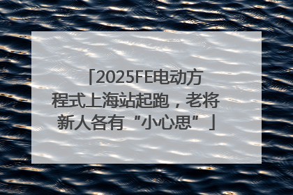 2025FE电动方程式上海站起跑，老将新人各有“小心思”