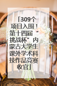 309个项目入围！第十四届“挑战杯”内蒙古大学生课外学术科技作品竞赛收官