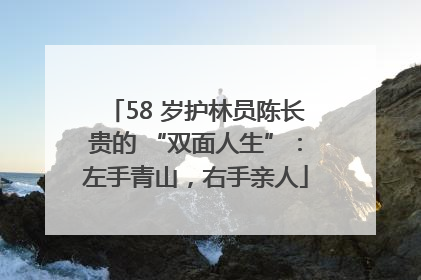 58 岁护林员陈长贵的 “双面人生”：左手青山，右手亲人
